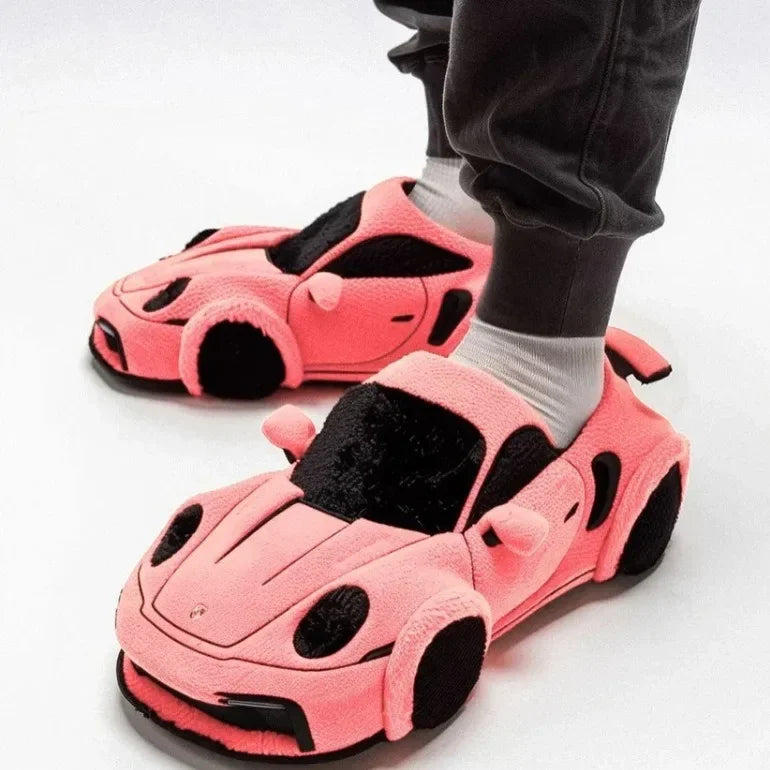 Stuffed Car-Shaped Shoes