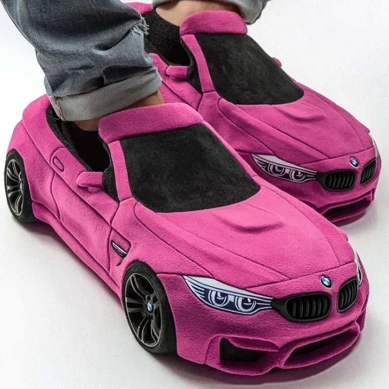 Stuffed Car-Shaped Shoes