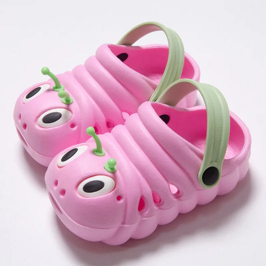 Kids Cute Cartoon Caterpillar Sandals