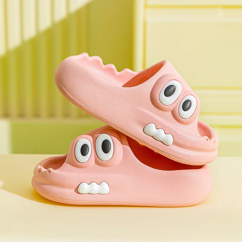 Kids Cartoon Pattern Indoor Slippers