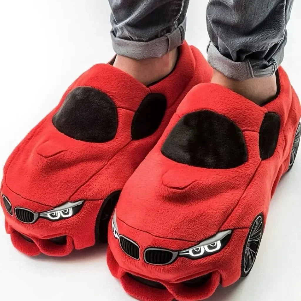 Stuffed Car-Shaped Shoes