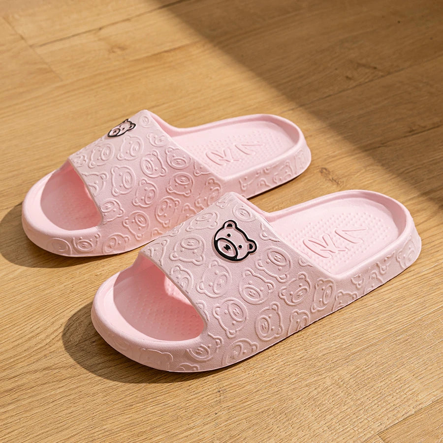 Summer Bear Casual Slippers