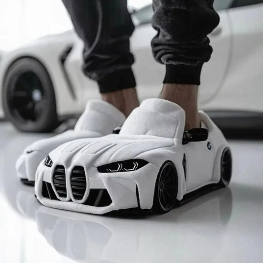 Stuffed Car-Shaped Shoes