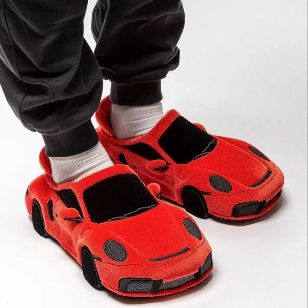 Stuffed Car-Shaped Shoes