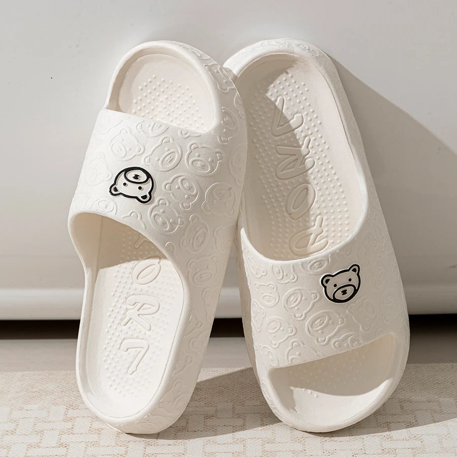 Summer Bear Casual Slippers