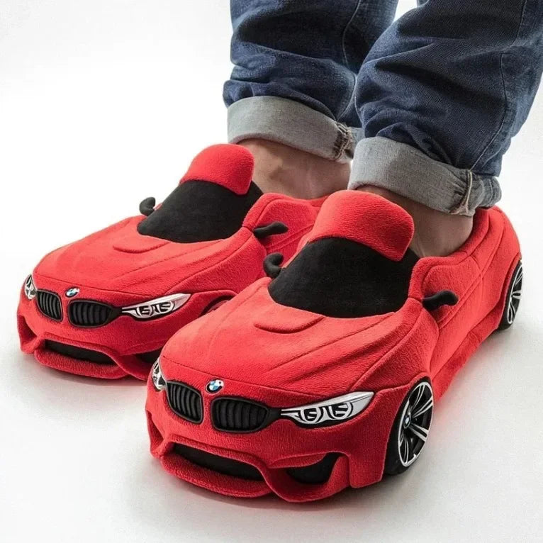 Stuffed Car-Shaped Shoes